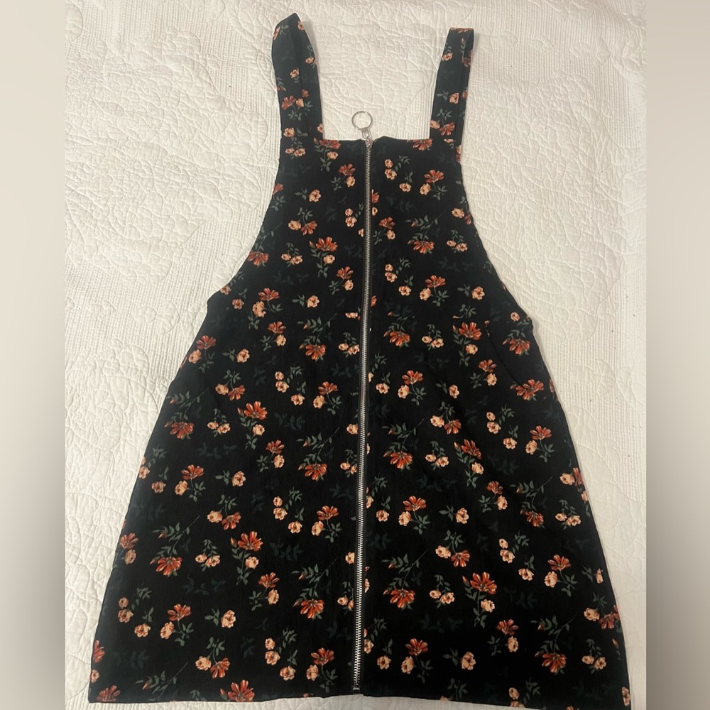 Floral Black  Dress